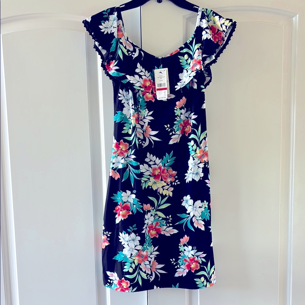 Floral Ruffle type Sleeve Dress Tommy Bahama